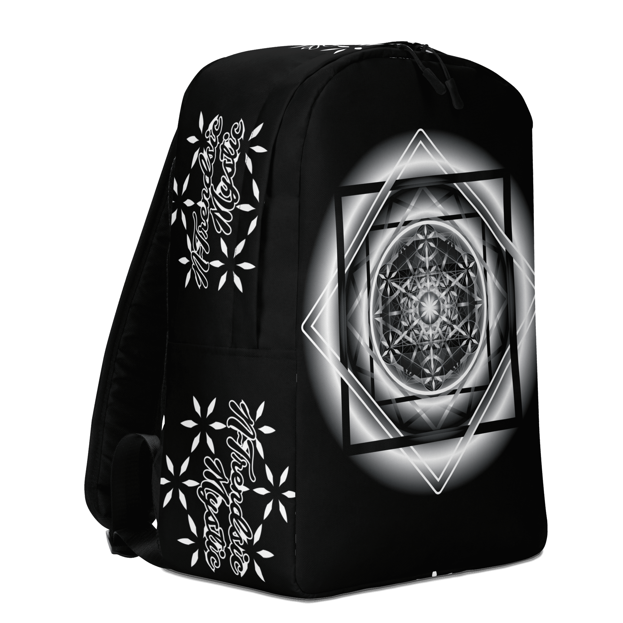 Melchizedek B&W - Minimalist Backpack