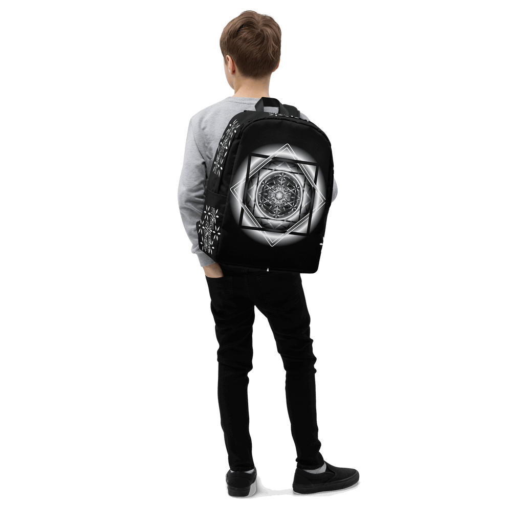Melchizedek B&W - Minimalist Backpack