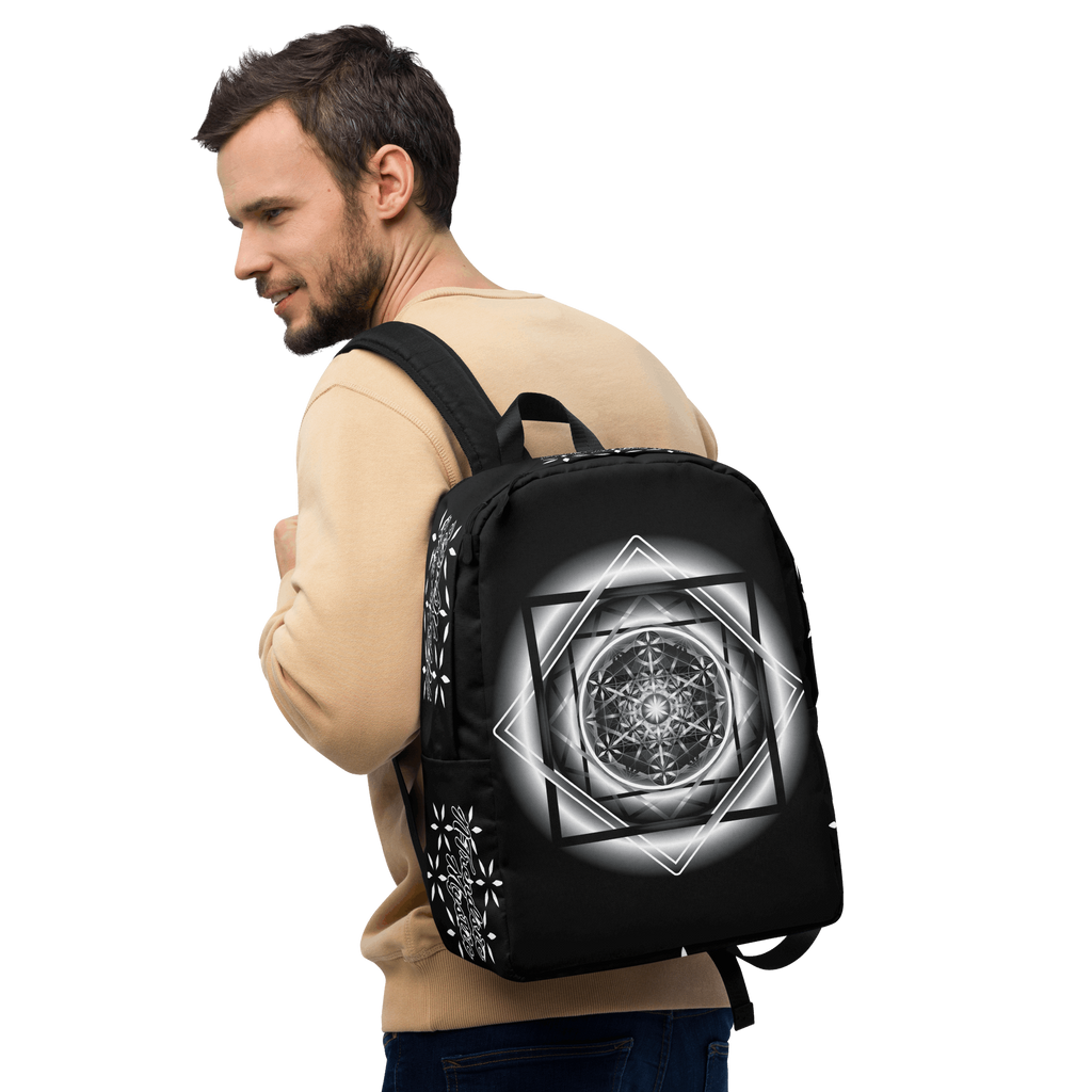 Melchizedek B&W - Minimalist Backpack