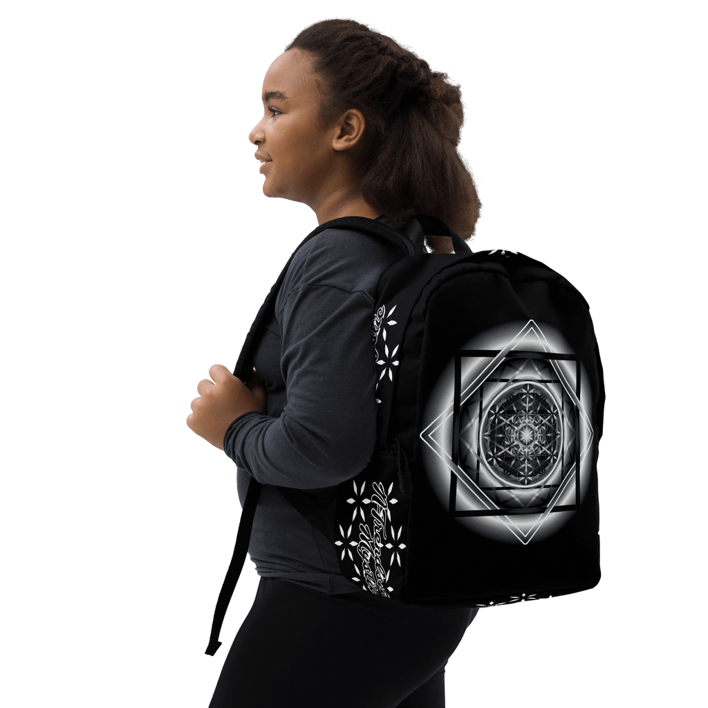 Melchizedek B&W - Minimalist Backpack