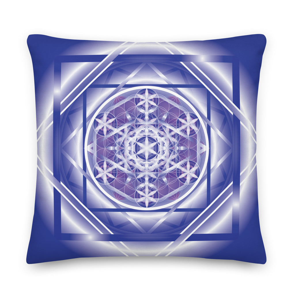 Melchizedek — Premium Pillow (Indigo/Blue)