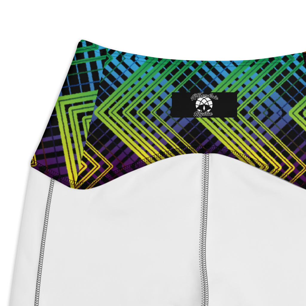 Ziggy Stripes | Crossover Leggings with Pockets