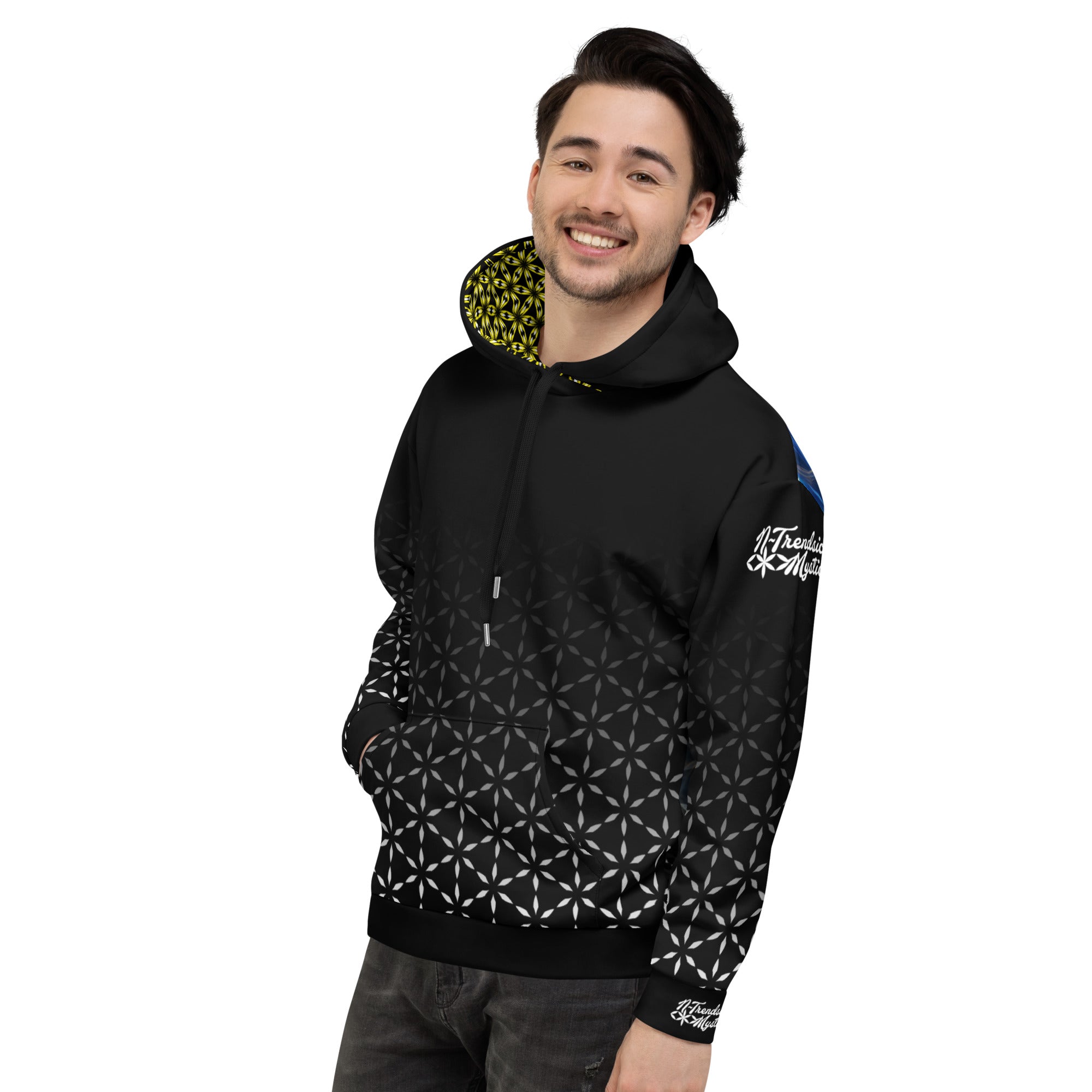 Mystic Wings | Golden Heart Flight Unisex Hoodie
