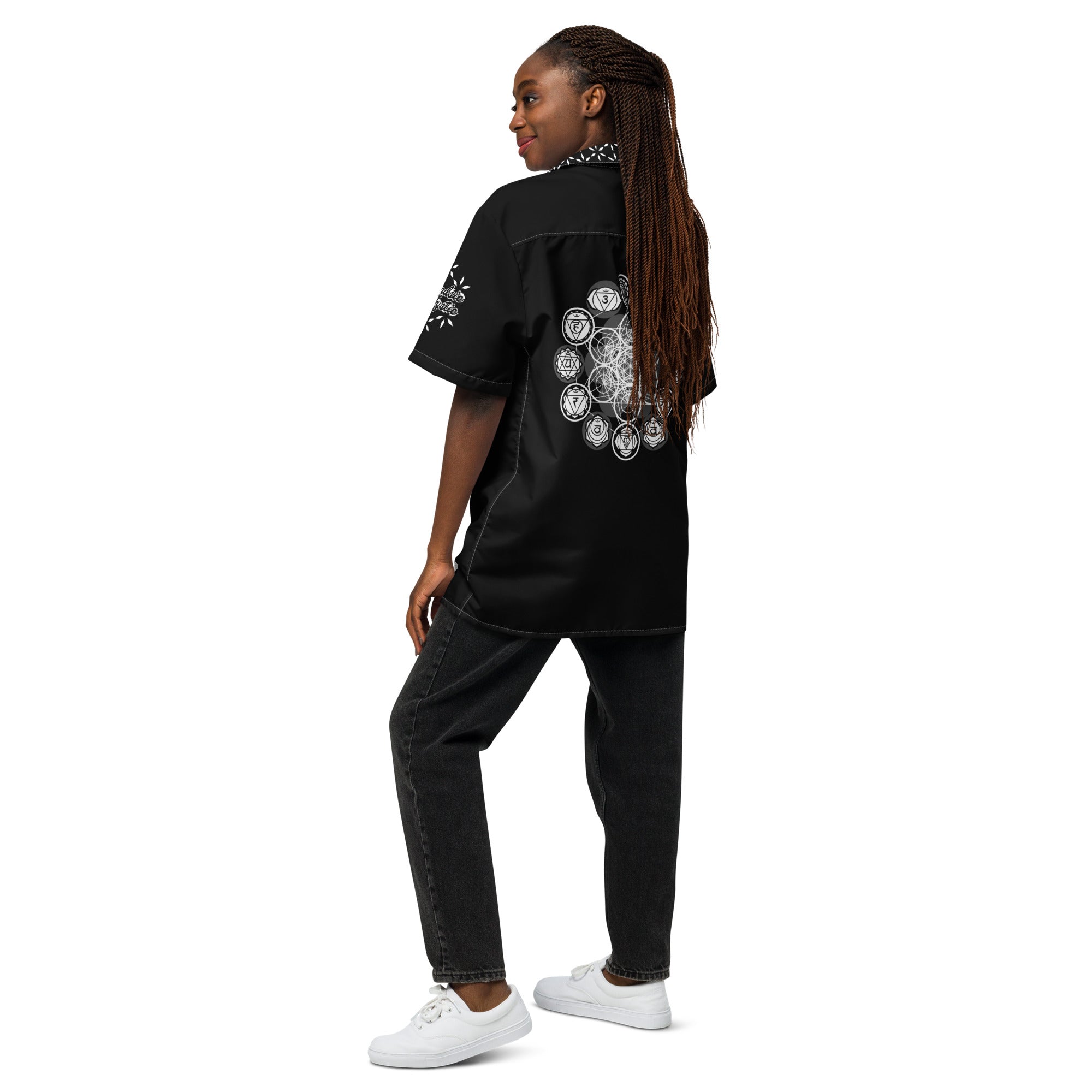 Mystic Dark Alignment | Unisex Button Shirt