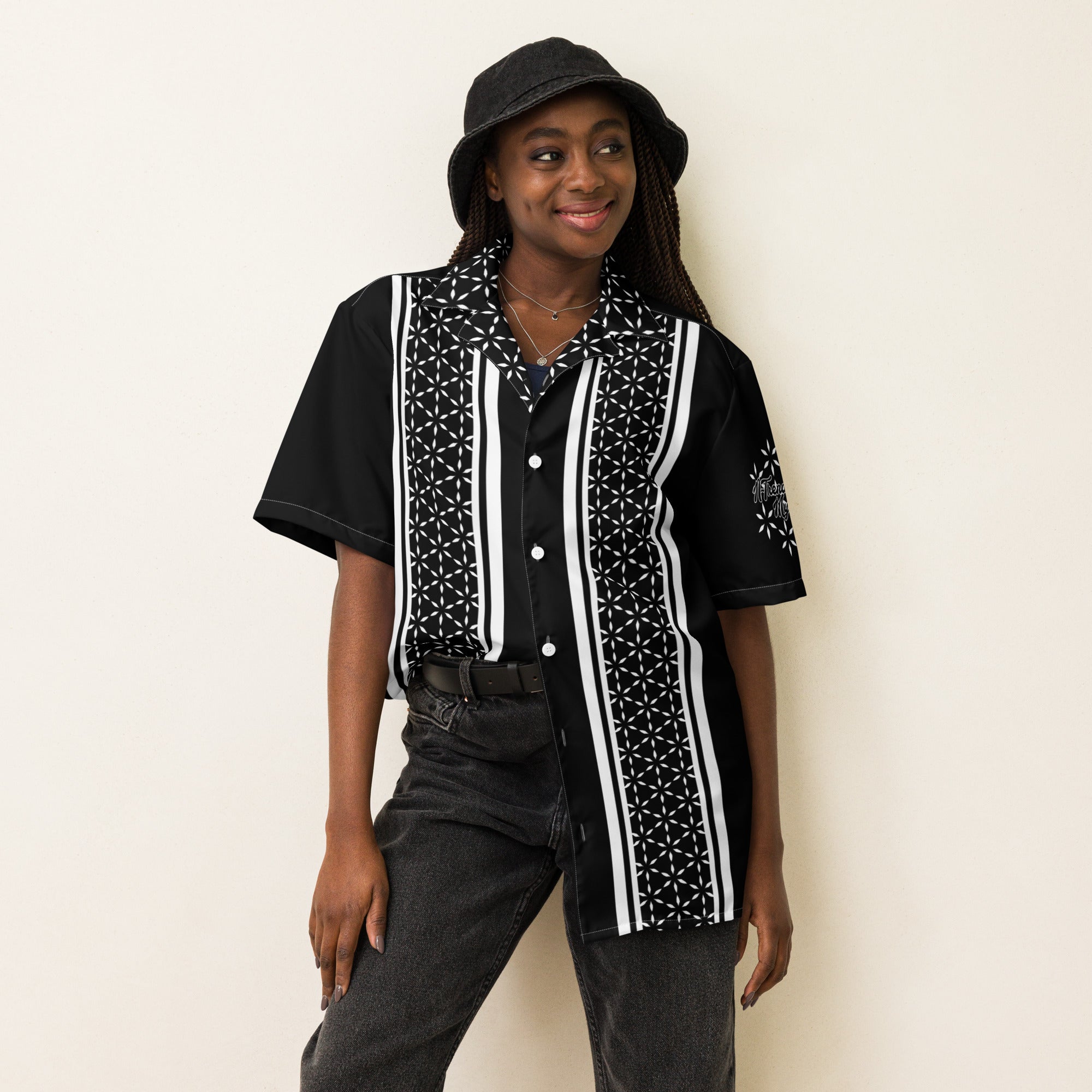 Mystic Dark Alignment | Unisex Button Shirt