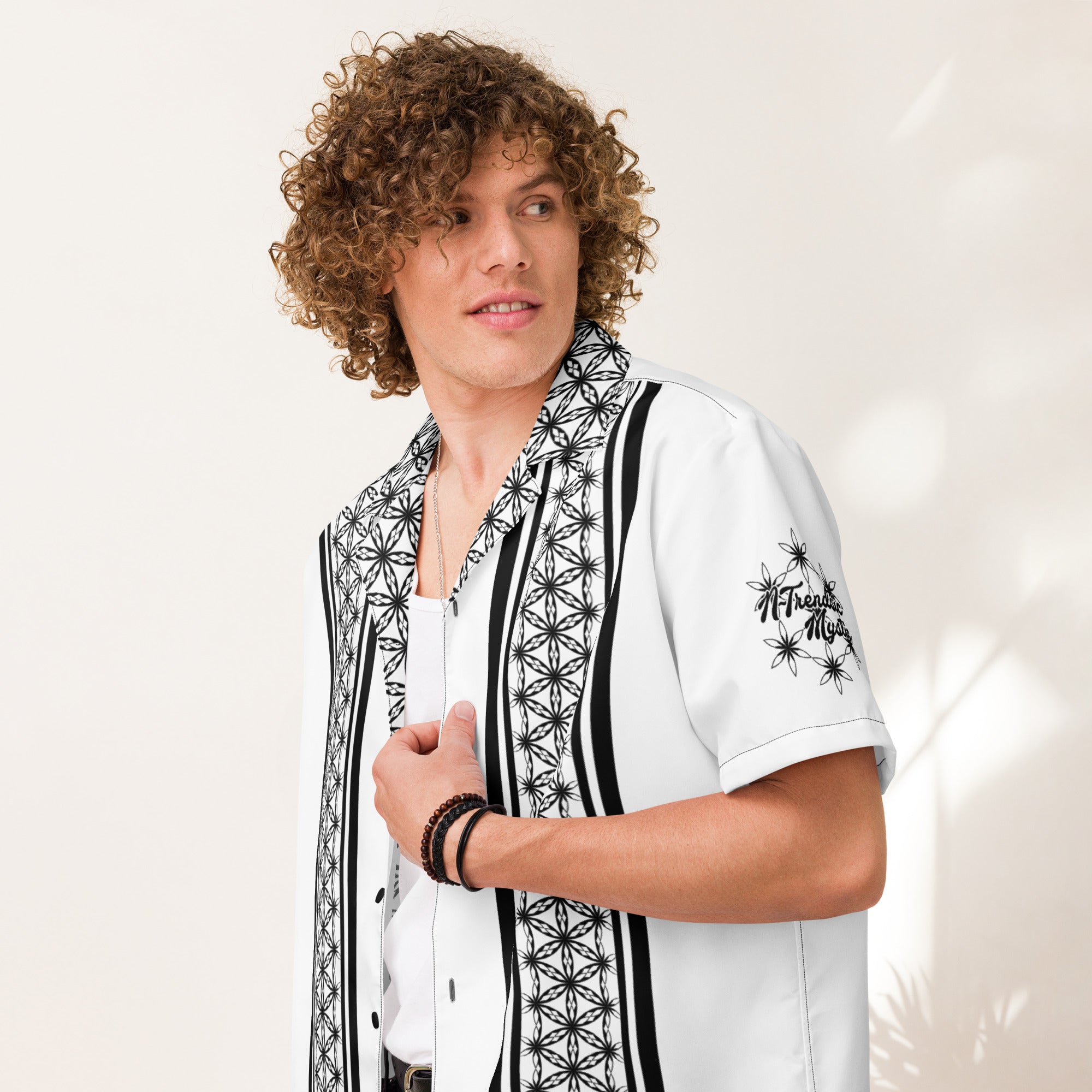 Mystic Light Alignment - Unisex Button Shirt