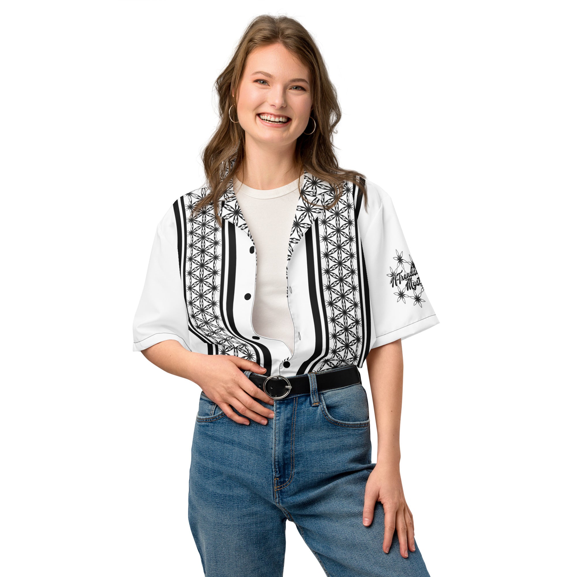 Mystic Light Alignment - Unisex Button Shirt