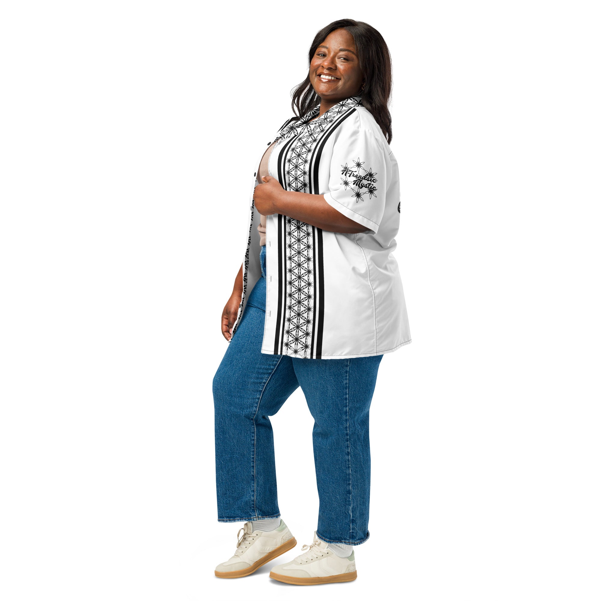 Mystic Light Alignment - Unisex Button Shirt
