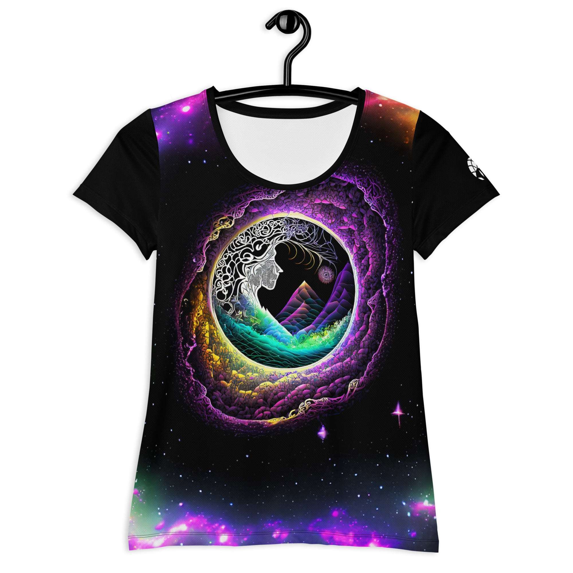 Boundless Mystic - All-Over Print Women's Athletic T-shirt