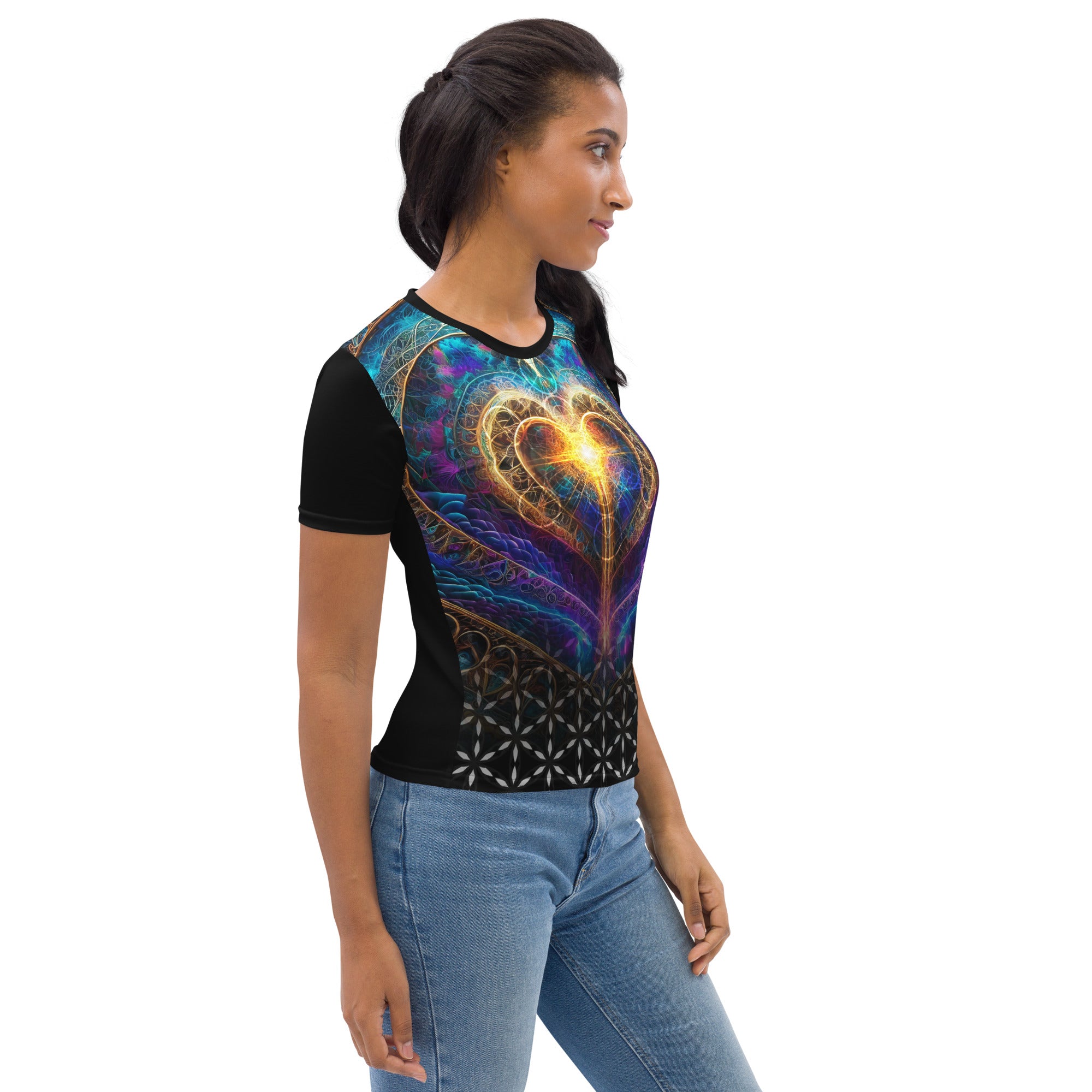Universal Love | Women’s Sacred Heart Tee