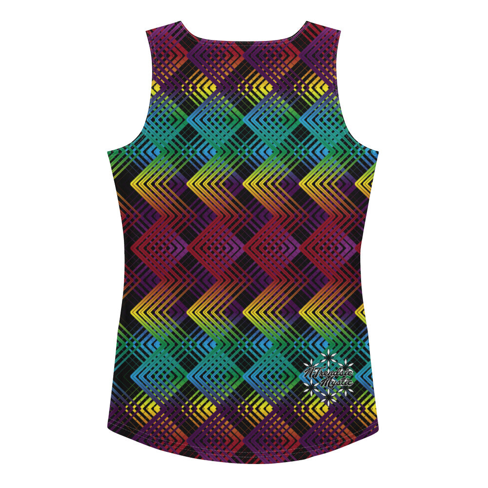 Chakra Zig-Zag | Sublimation Tank Top