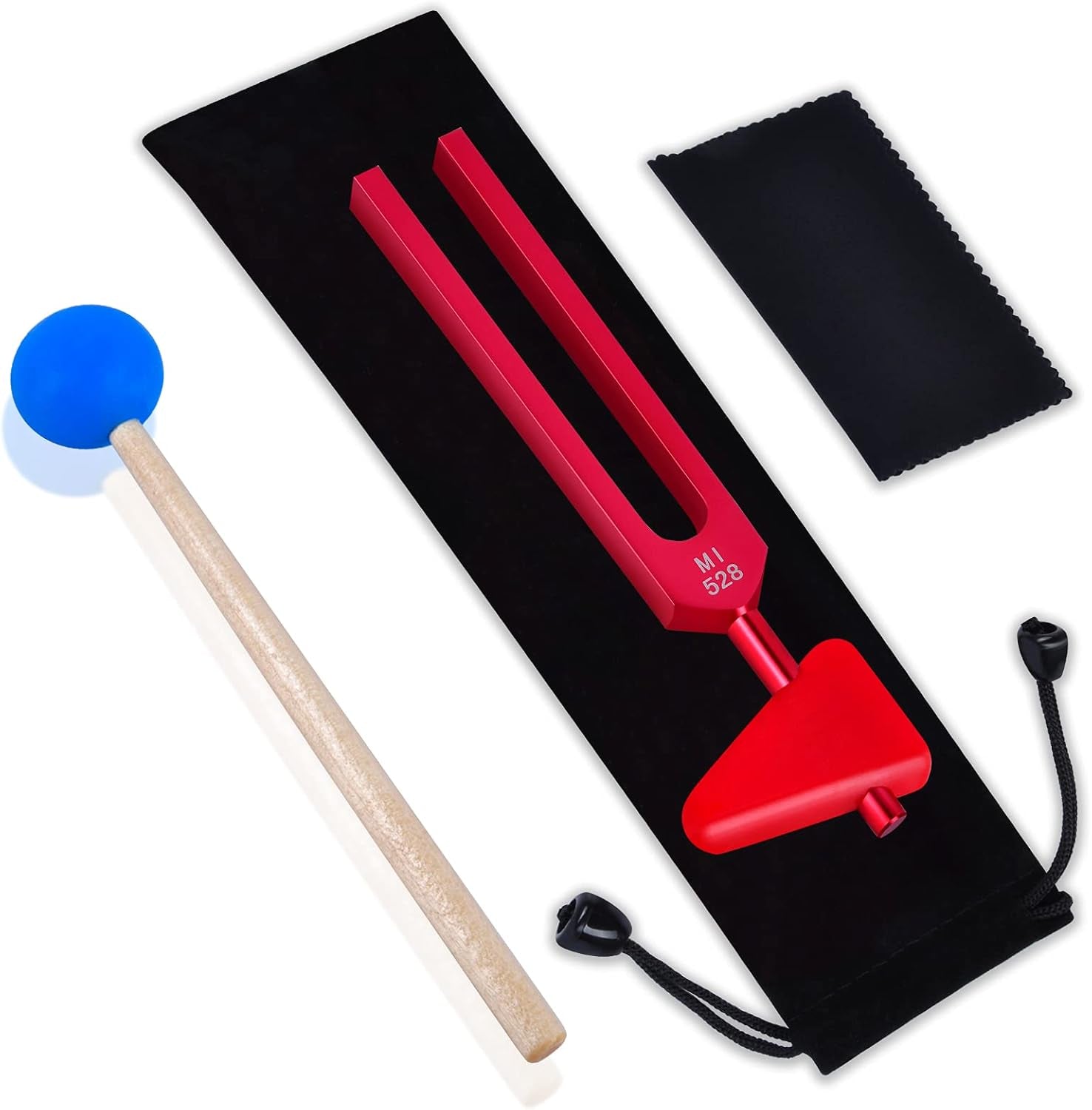 Chakra Tuning Fork Set – Sound Healing Instruments with Mallets, Bases & DNA Activation Frequencies