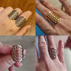 Sacred Geometry Ring –  Flower of Life | Metatron’s Cube | and More