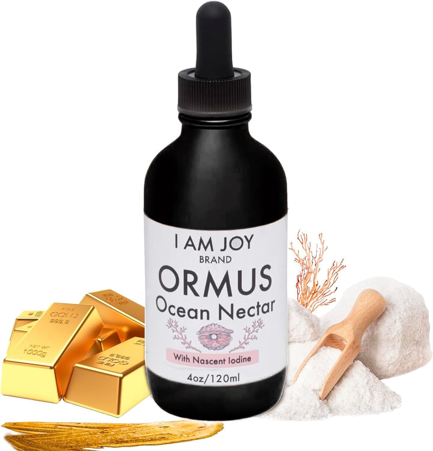Ormus Ocean Nectar Monoatomic Gold + Iodine | Pineal Gland Detox | Mental Clarity