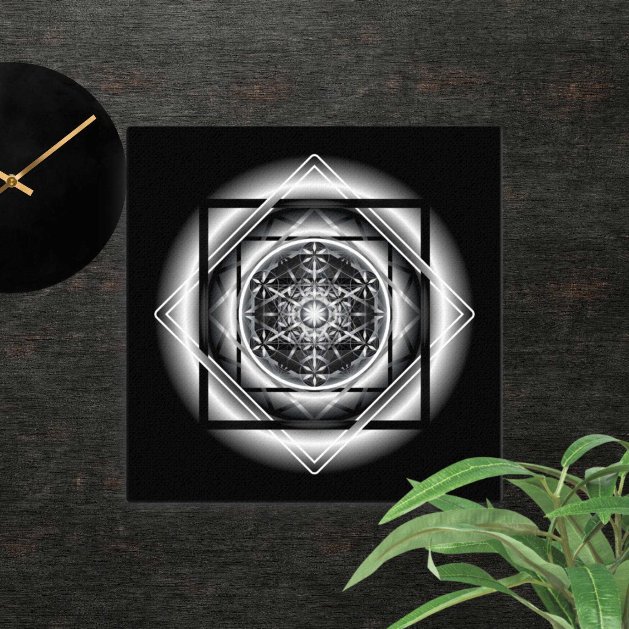 Melchizedek B&W - Canvas