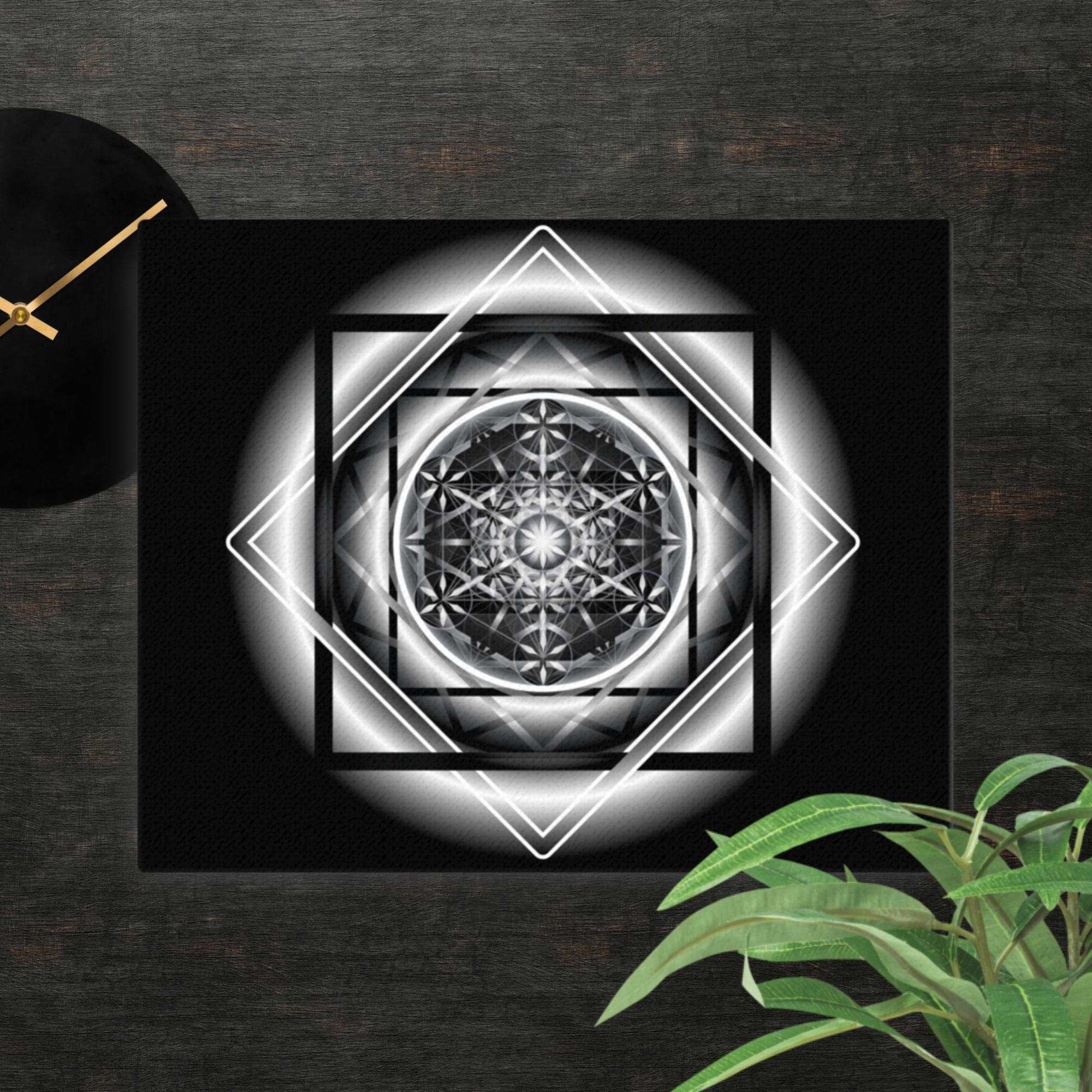 Melchizedek B&W - Canvas