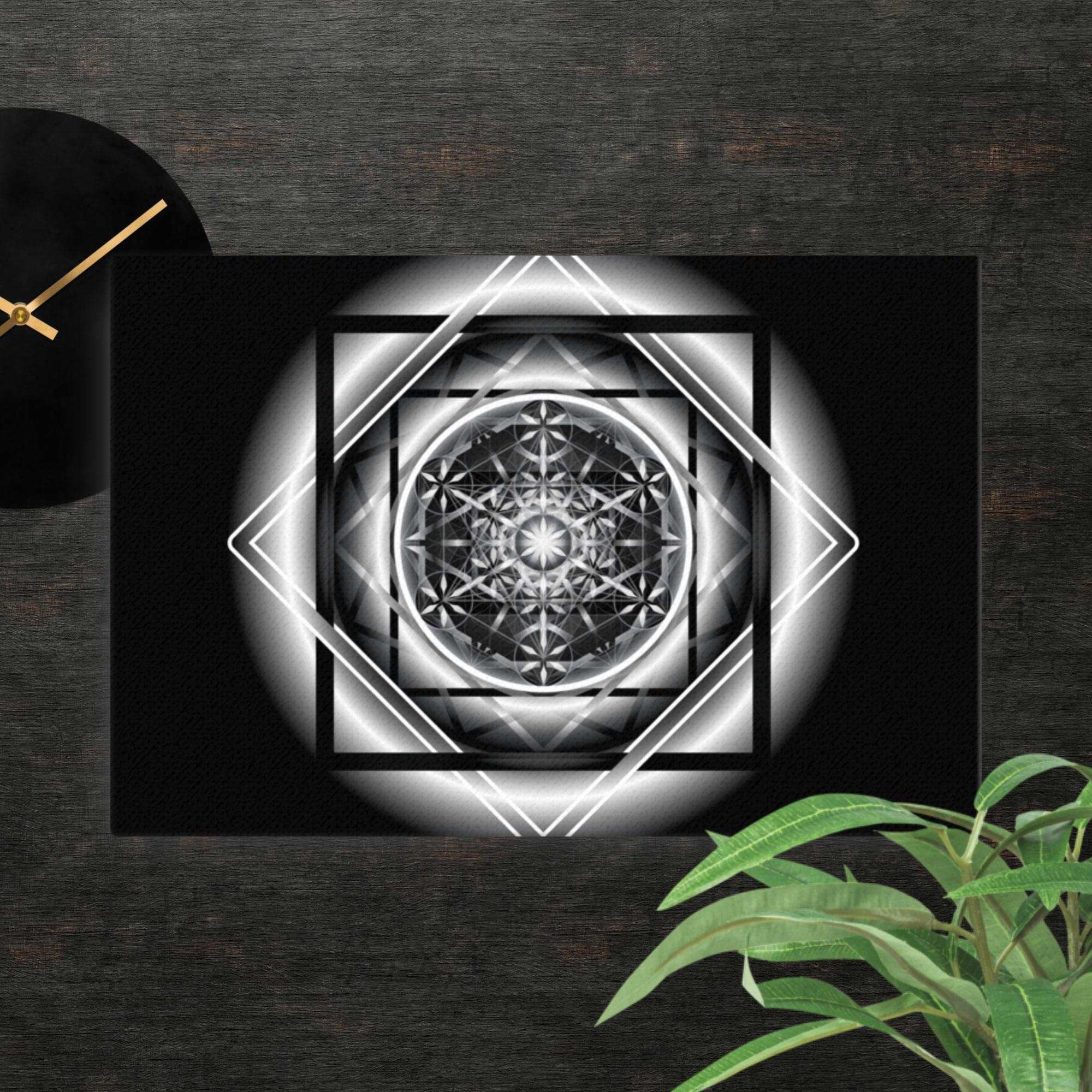 Melchizedek B&W - Canvas