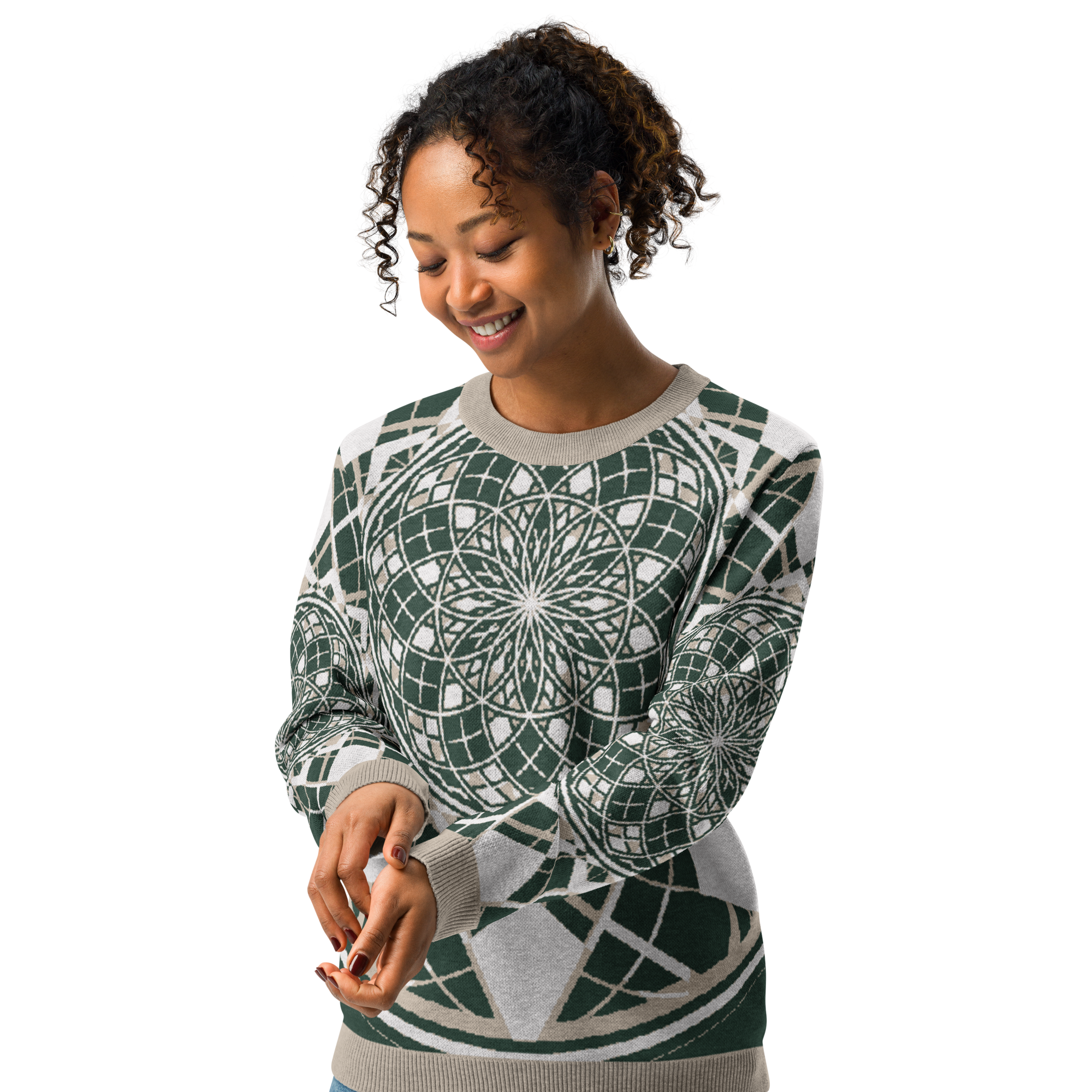 Mystic EarthTone - Knitted Crew Neck Sweater