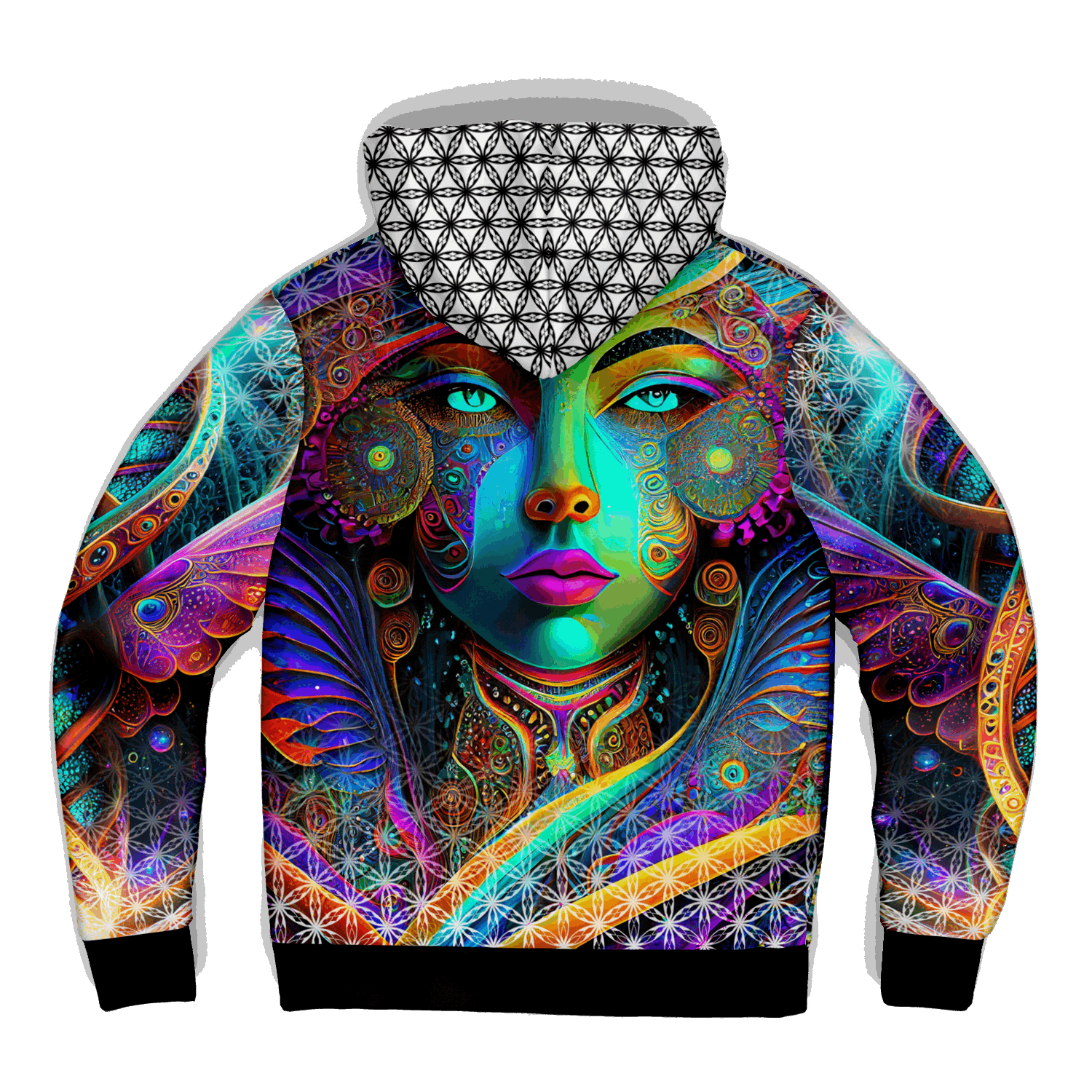 Euphonic Restoration - Microfleece Ziphoodie - AOP