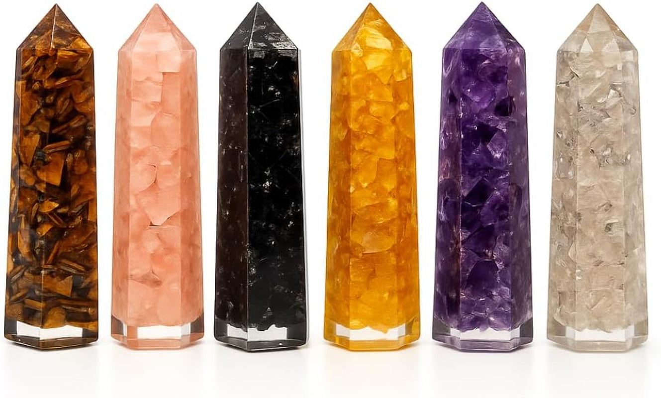 Orgone Pyramid – Handmade Crystal Orgone Generators with Flower of Life