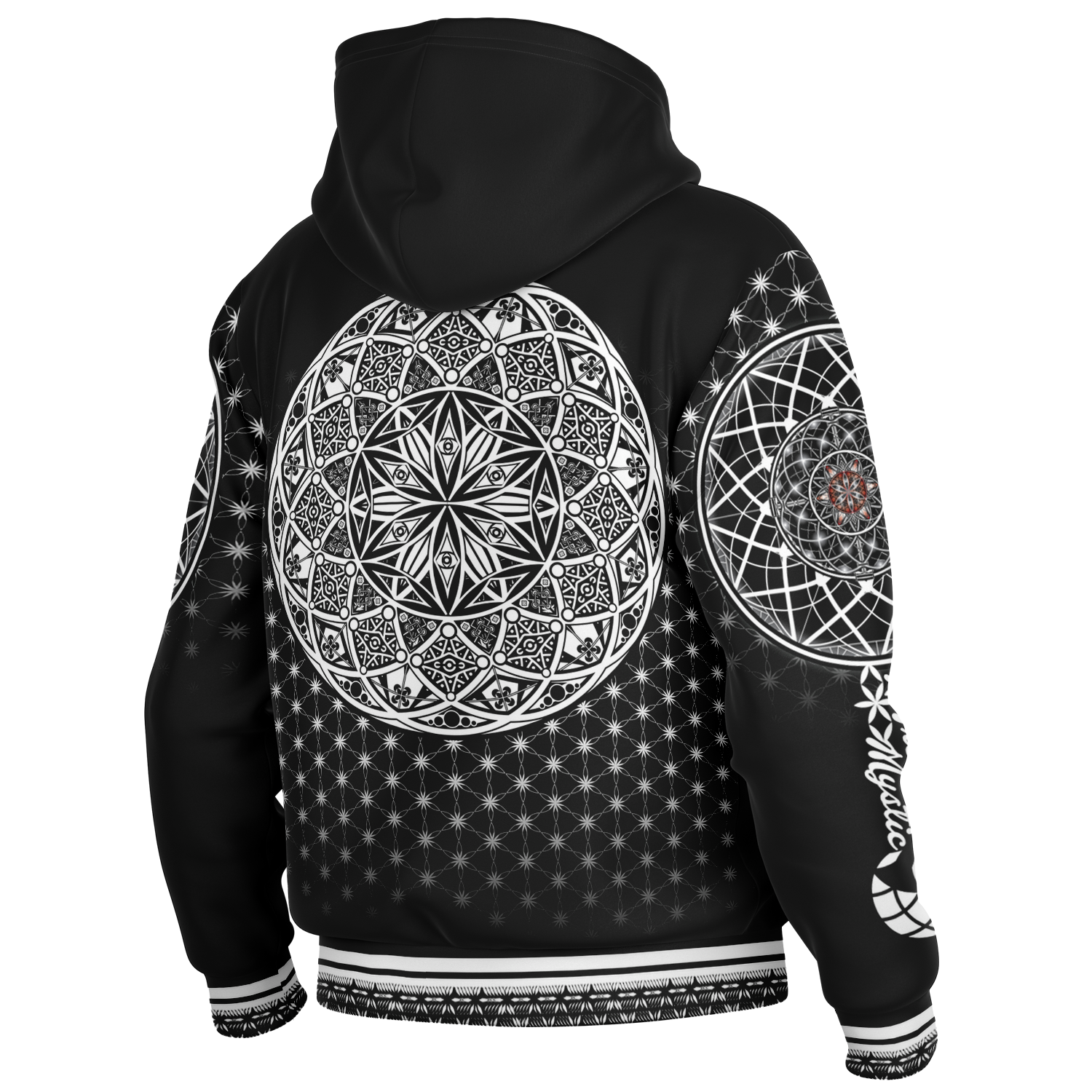 Mystic Eyes2C - Heavyweight Hooded Baseball Jacket – AOP | Bold Style, Ultimate Comfort