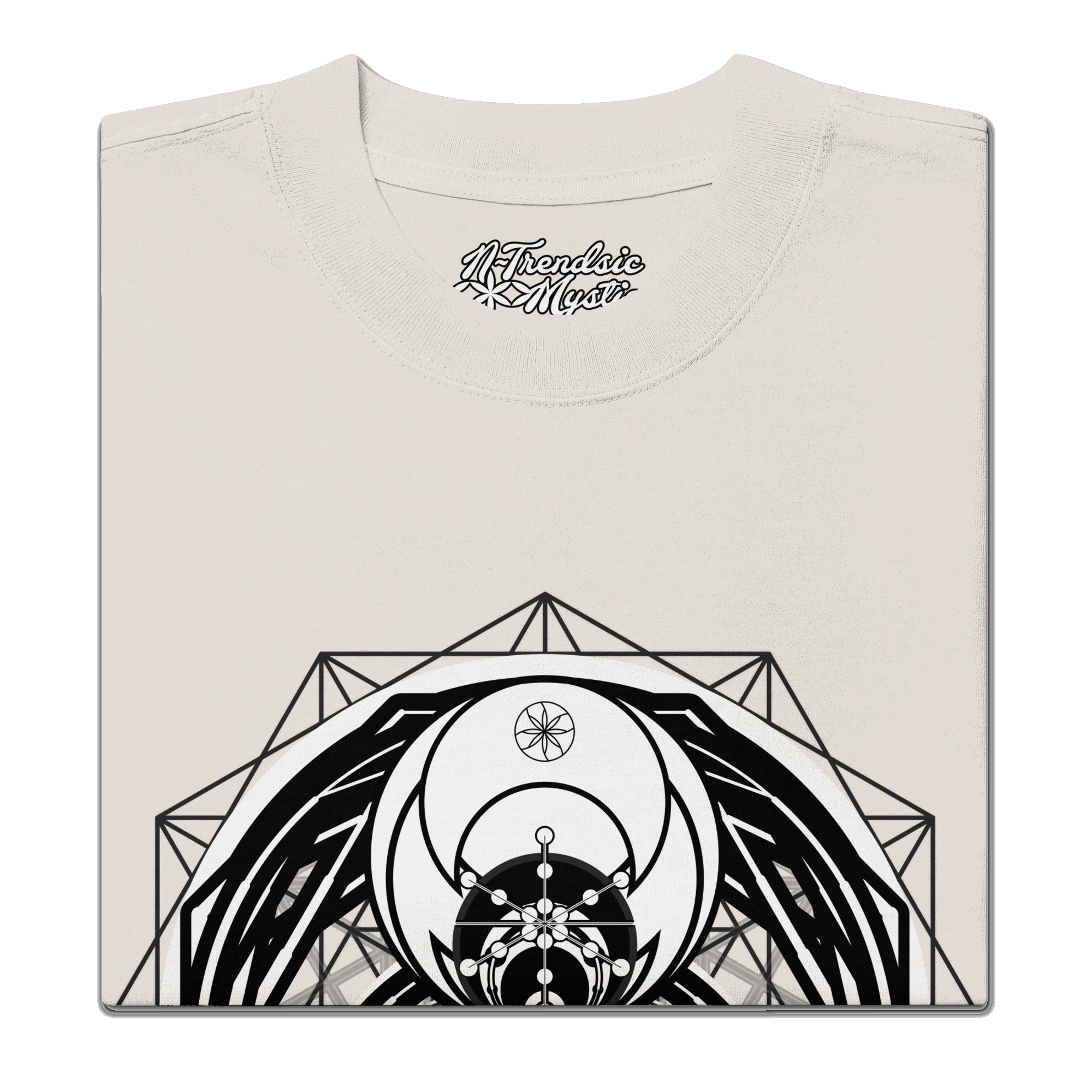 Magus Medallion - Oversized Faded Unisex Cotton T-Shirt