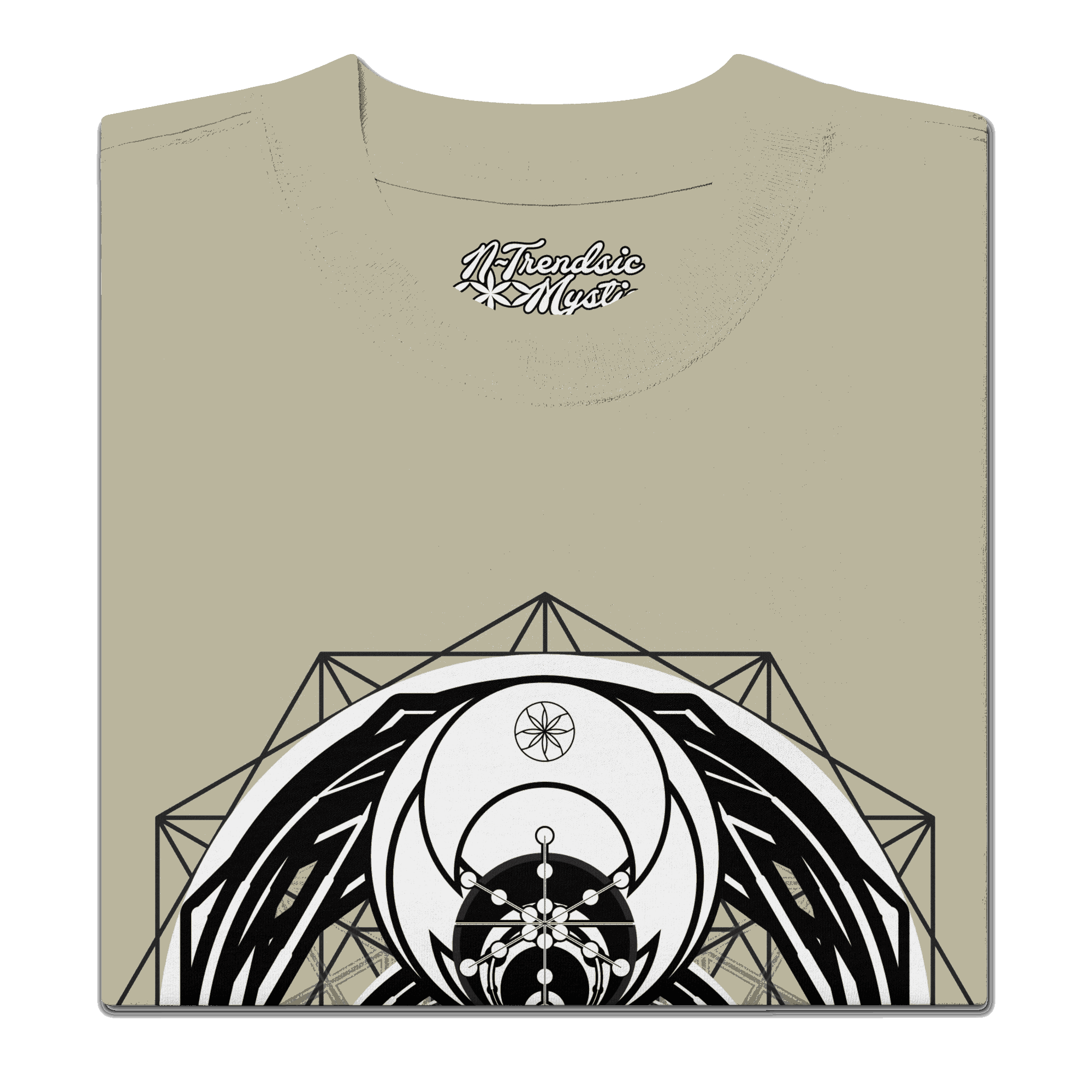Magus Medallion - Oversized Faded Unisex Cotton T-Shirt