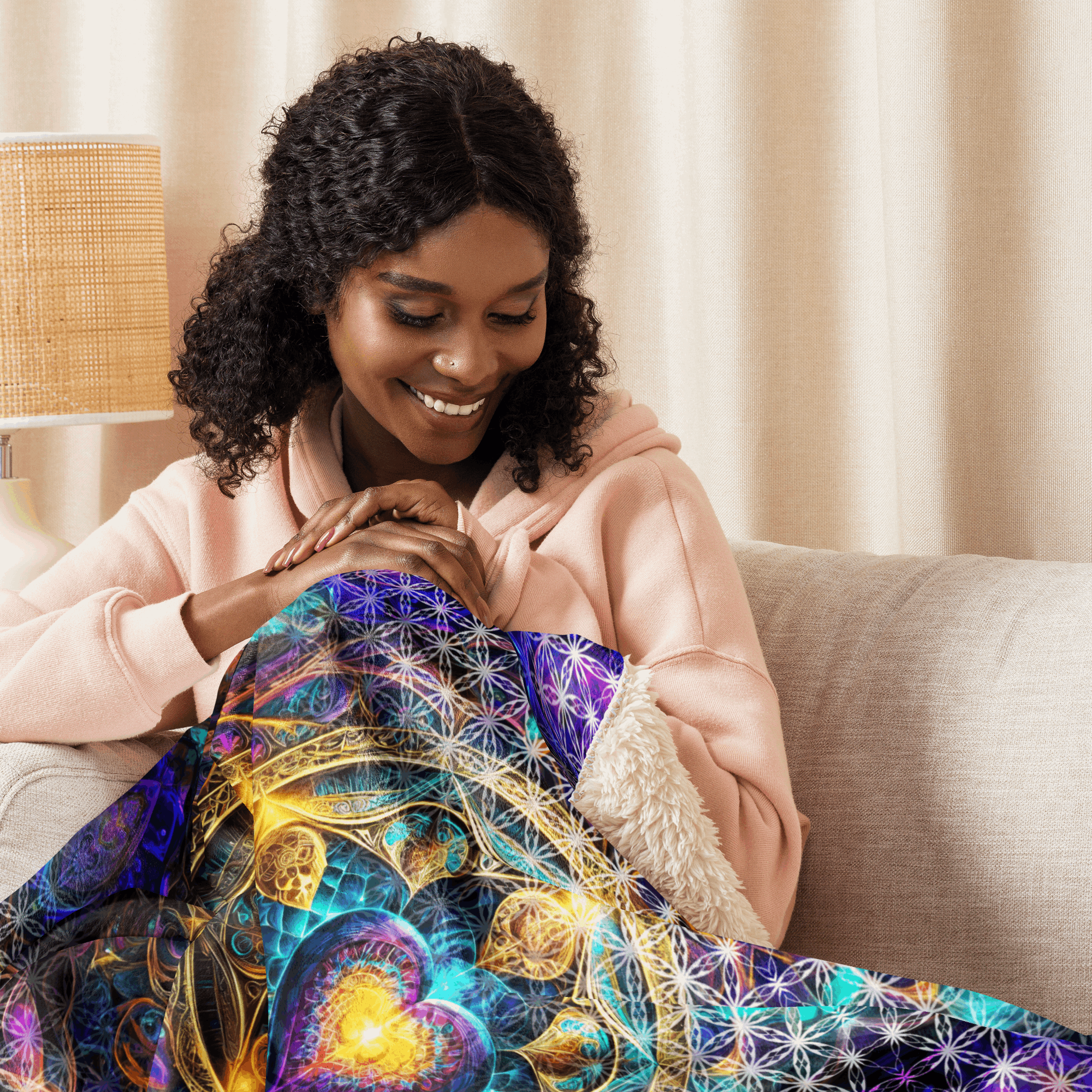 Mystic Euphony - Sherpa blanket