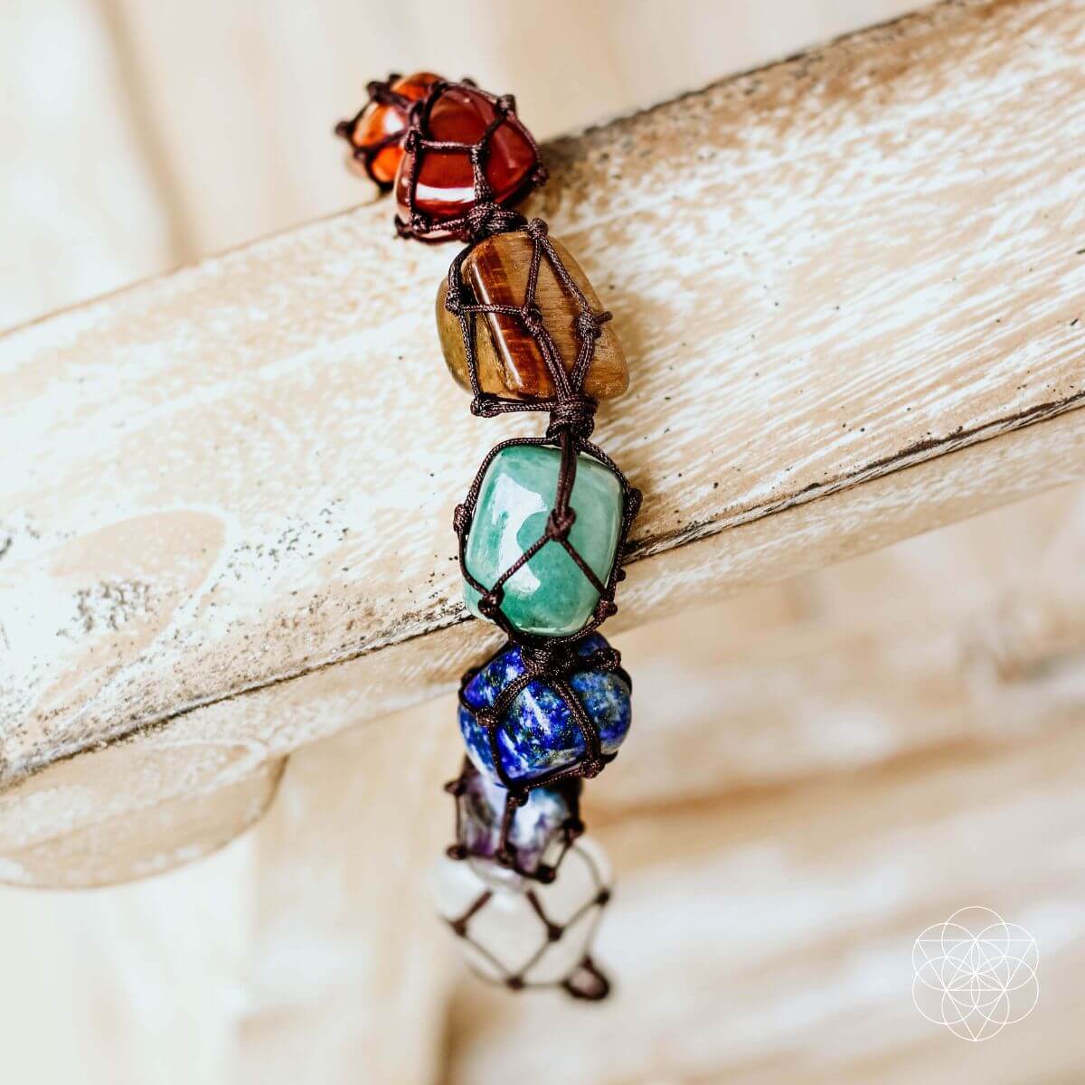 The 7 Chakra Healing Crystal Tassel