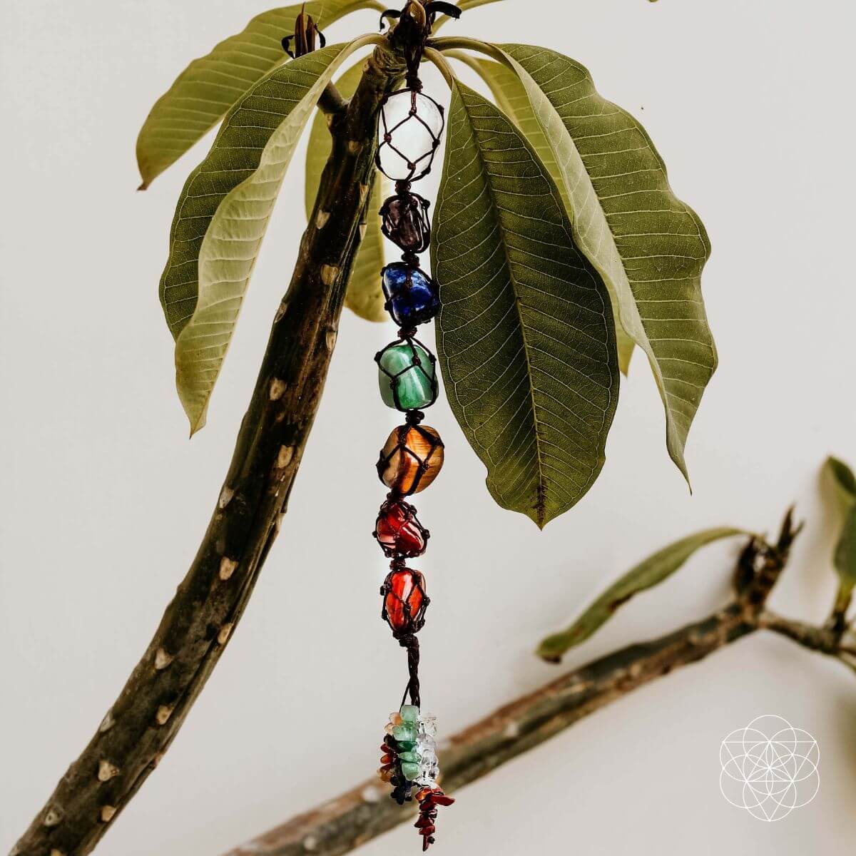 The 7 Chakra Healing Crystal Tassel
