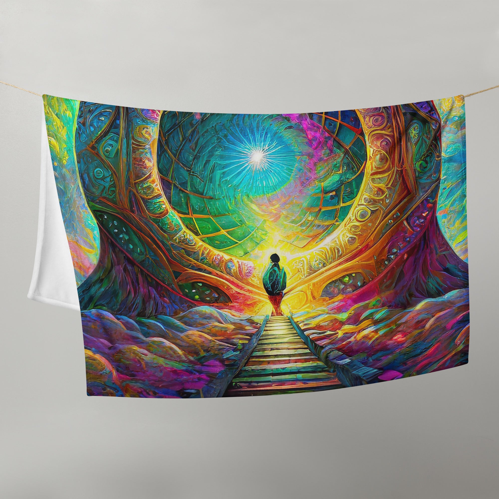 The Gate — Throw Blanket